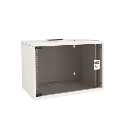AGER 9U 600x600mm Duvar Tipi Beyaz Kabinet Demonte FLAT AG-AF09U6060B1-CBAA-A-D1 görseli 2