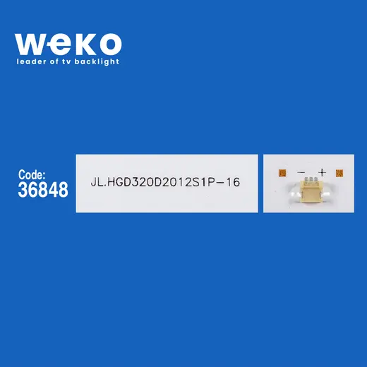 WKSET-6041 36848X2 JL.HGD320D2012S1P-16 2 ADET LED BAR alternatif görünüm