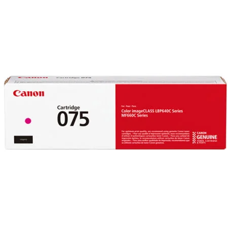 Canon CRG-075 6363C002 Kırmızı Orijinal Toner