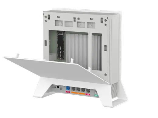 KEENETIC TITAN SE BE7200 WIFI7 KN-4210-01-EU Mesh VDSL2/ADSL2+ Fiber 2×2,5G + 3×1G M.2 NVMe USB Modem Router görseli 1