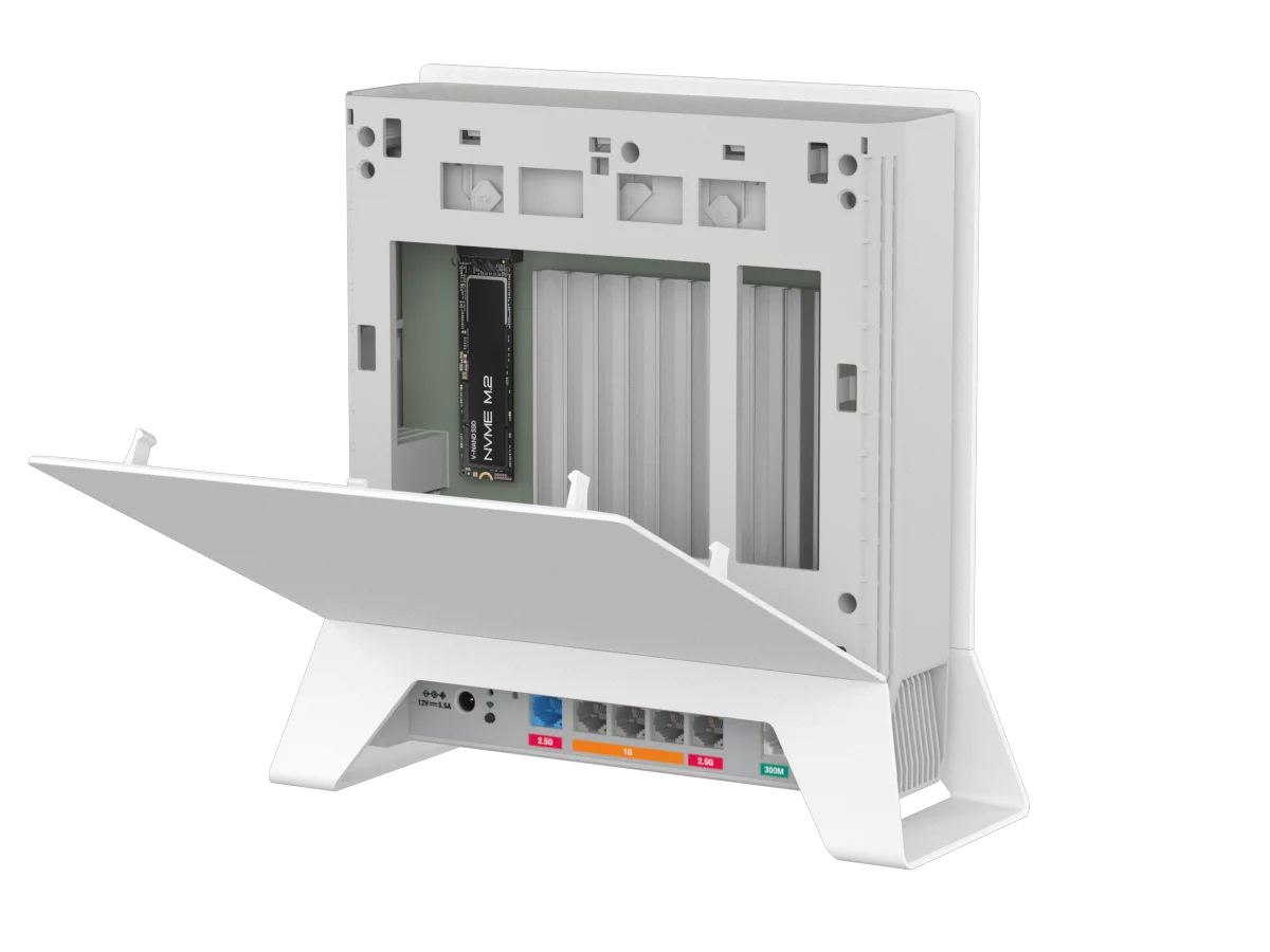 KEENETIC TITAN SE BE7200 WIFI7 KN-4210-01-EU Mesh VDSL2/ADSL2+ Fiber 2×2,5G + 3×1G M.2 NVMe USB Modem Router