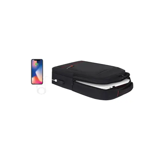 Mack MCC-006 15.6'' Notebook Sırt Çantası Siyah görseli 3