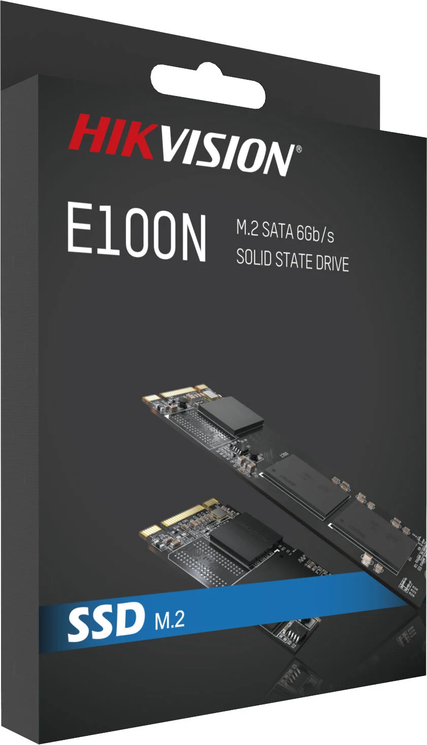 HIKVISION HS-SSD-E100N/1024G M.2 interface, 22mm× 80mm, 1024GB/3D TLC/SATA III 6 Gb/s SATA II 3 Gb/s Up to 550MB/s read