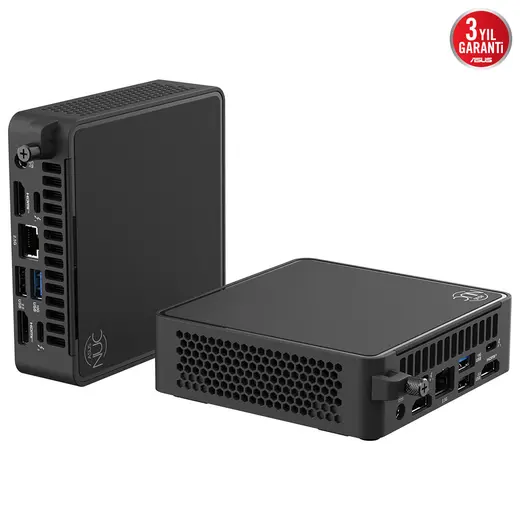 ASUS MiniPc RNUC15CRKU700002 Pro Slim Kit Ultra 7-255H Barebone Dos / 90AR00R2-M00090 görseli 3