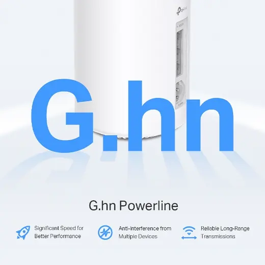 TP-LINK DECO AX3000+G1500 GNH POWERLINE NAX3000 MESH ROUTER PX50 2-li PAKET görseli 2