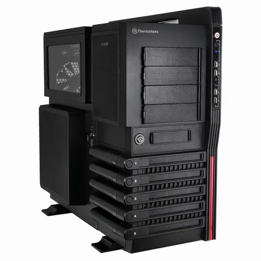 THERMALTAKE Level 10 GT VN10001W2N 2.5-3.5"" Hot-Swap Full Tower Gaming PC Kasası görseli 4