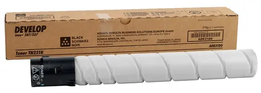 Develop TN-221 Orjinal Siyah Toner İneo +227 +287 A8K31D0