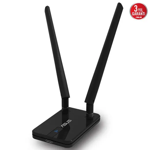 ASUS USB-AC58 AC1300 Dual Band USB 3.0 Kablosuz Adaptör Harici Anten görseli 2