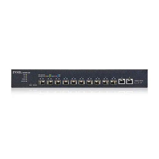 ZYXEL 10-10GbE SFP+ / 2-10GbE Uplink Layer 3 Yönetilebilir Switch XS1935-12F görseli 1