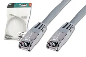 DIGITUS DK-1531-030 CAT. 5E SF-UTP Patch Kablo, 3 metre, AWG 26, Gri Renk