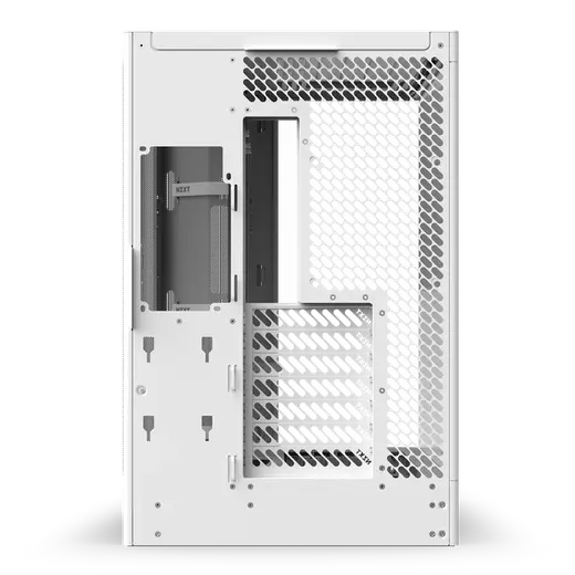 NXZT H6 COMPACT CC-H62FW-01 Mid-Tower PC Kasası Beyaz görseli 2