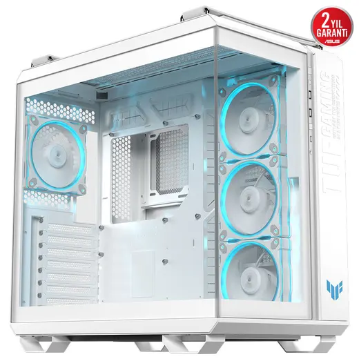 ASUS TUF GAMING GT502 HORIZON Gaming Mid-Tower PC Kasası Beyaz / 90DC0093-B19010 görseli 2