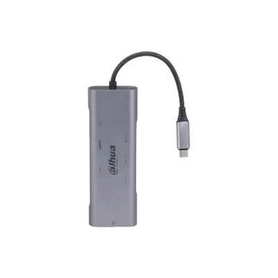 DAHUA TC38 8 IN 1 USB 3.1 TYPE-C TO USB3.0/HDMI/RJ45/SD/TF/PD DOCKING STATION