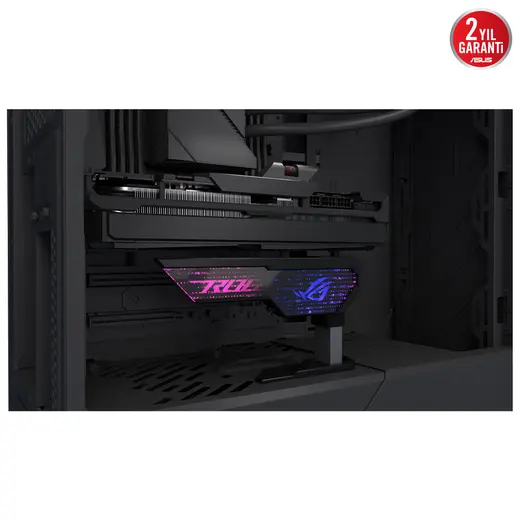ASUS ROG Herculx XH01 90DA0020-B09000 ARGB Ayarlanabilir Ekran Kartı Tutucu görseli 1