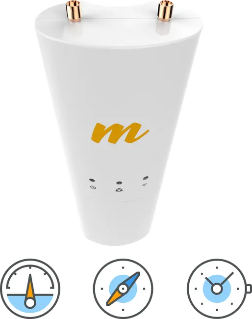 MIMOSA 5GHz C5c 2x2 MU-MIMO PTP Radio / Client alternatif görünüm