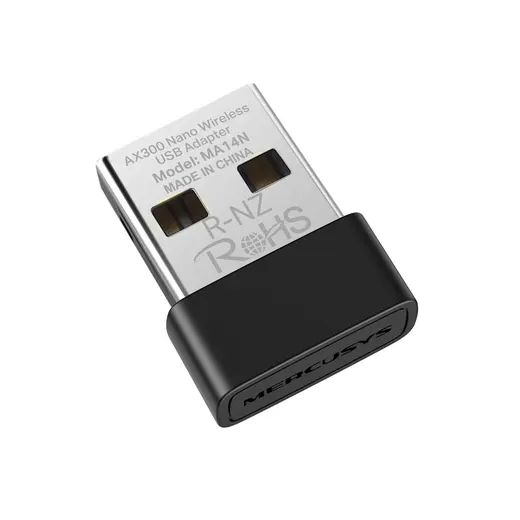MERCUSYS MA14N WIFI6 AX300 Nano Usb Kablosuz Ağ Adaptörü görseli 8