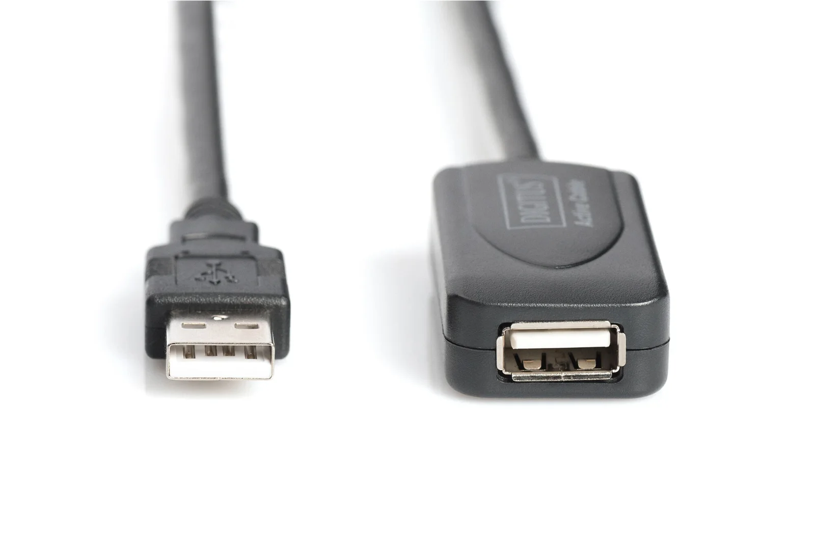 DIGITUS DA-73102 USB 2.0 Repeater / Uzatma Kablosu, USB A erkek / A dişi, 20 metre