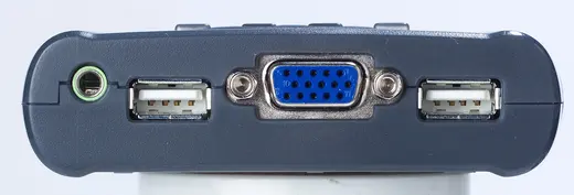 ATEN ATEN-CS64US 4 portlu USB VGA KVM (Keyboard/Video Monitor/Mouse) Switch, Hoparlör bağlantısı mevcut, Masaüstü Tip alternatif görünüm
