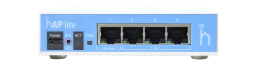 Mikrotik RB941-2nD hAP Lite 2x2 Mimo 2.4 Ghz 802.b/g/n Wifi AP L4 alternatif görünüm