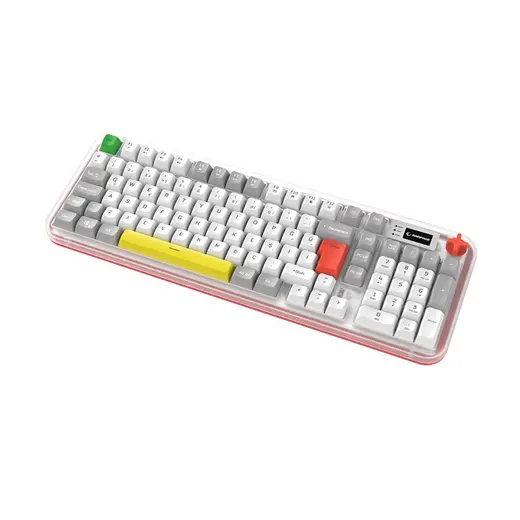 Rampage Reflect 99 Sessiz Beyaz - Gri RGB Q Membrane Oyuncu Klavyesi alternatif görünüm