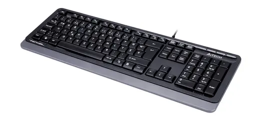 A4 TECH FK10 USB KABLOLU F MULTIMEDIA KLAVYE GRI görseli 3