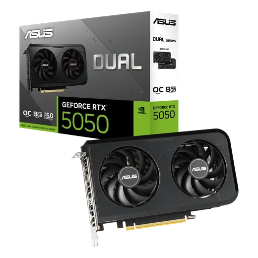 ASUS RTX5050 8GB 128BIT 3XDP/HDMI (DUAL-RTX5050-O8G)
