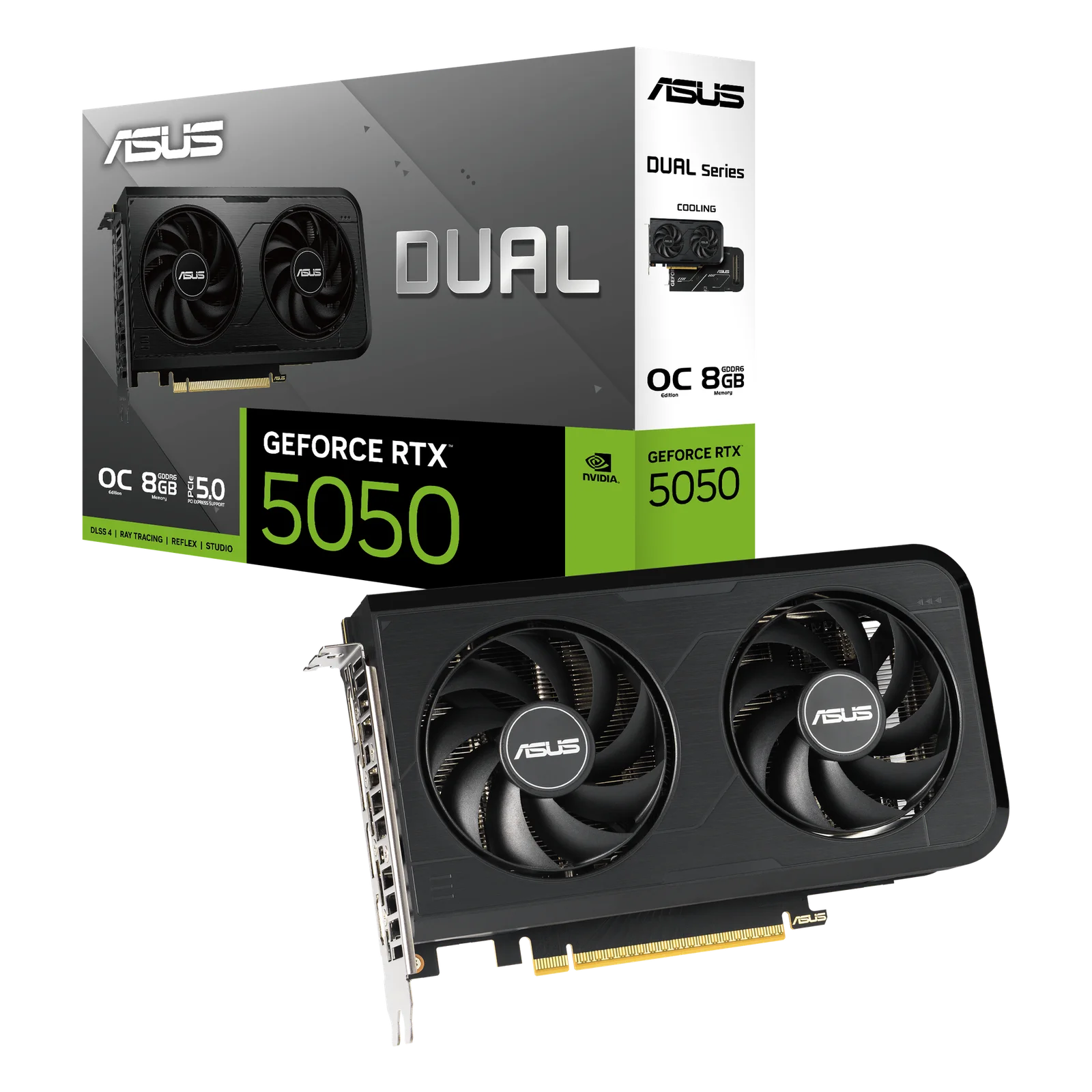 ASUS RTX5050 8GB 128BIT 3XDP/HDMI (DUAL-RTX5050-O8G)
