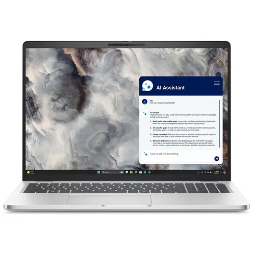 DELL NBO 16" ULTRA 7 255U - 16GB DDR5 RAM - 512GB NVME O/B VGA FDOS / PRO 16 BTO107_PC16250_U görseli 5