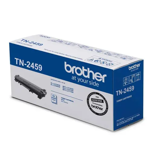 BROTHER TN-2459 4.500 Sayfa Orijinal Siyah Toner görseli 1