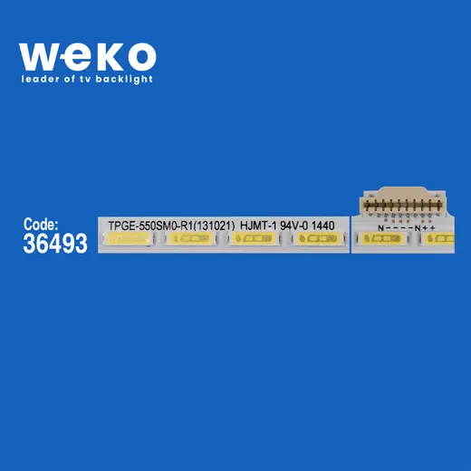 WKSET-5929 36493X1 TPGE-550SM0-R1 (160420) LG 7020 6V 1 ADET LED BAR (76LED) alternatif görünüm