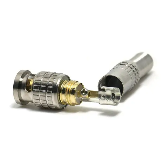 YAYLI BNC KONNEKTÖR COAXIAL RG59/RG6 GOLD 100 LÜ PAKET görseli 3