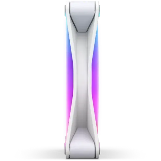 NZXT 140MM RF-D14SF-W1 F140 RGB Duo Single Kasa Fanı Beyaz görseli 4