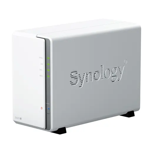 SYNOLOGY 2diskli Realtek QC-1GB RAM-Gigabit Nas Server DS223J görseli 5