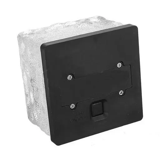 POWERMASTER PM-21649 SOLAR LEDLİ MAVİ TUĞLA GÖRÜNÜMLÜ BAHÇE DEKORASYON AYDINLATMA görseli 3