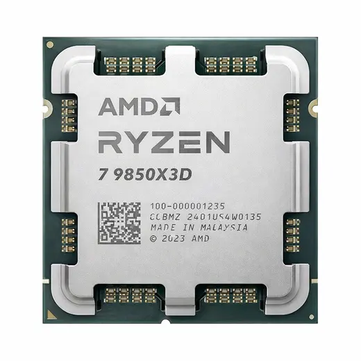 AMD RYZEN 7 9850X3D 96MB 8çekirdekli VGA YOK AM5 120w Kutusuz+Fansız