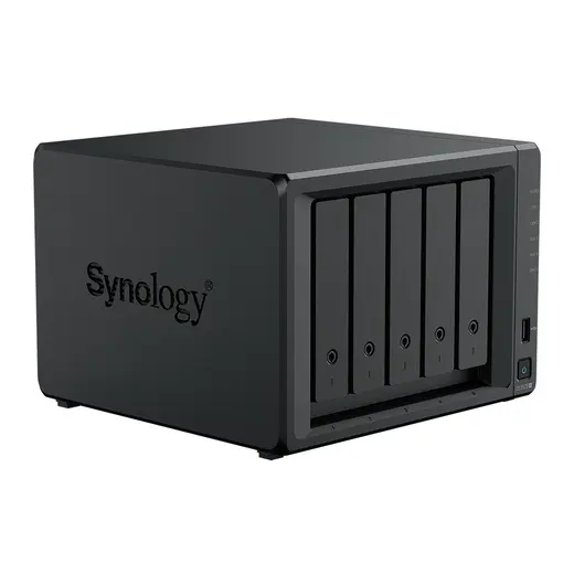 SYNOLOGY 5diskli Ryzen V1500B 8GB RAM-2.5Gbe Nas Server DS1525 PLUS