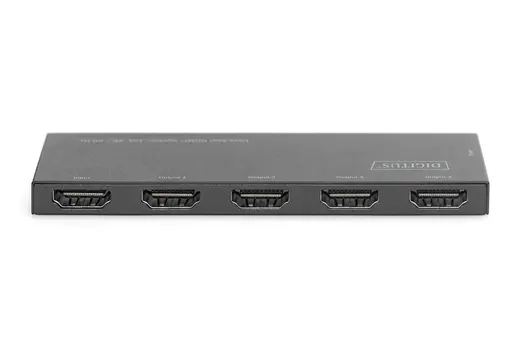 DIGITUS DS-45323 Ultra İnce HDMI Çoklayıcı, 1x4, 4K/60Hz, HDR, HDCP 2.2, 18 Gbps alternatif görünüm