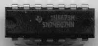 SCHUKAT 74HC74 Dual D Flip Flop DIP14
