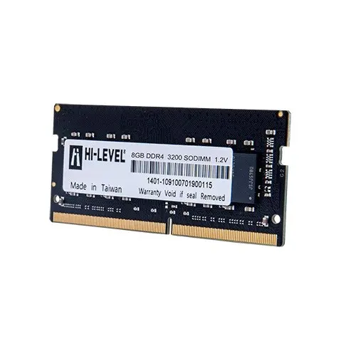 HI-LEVEL 8GB DDR4 3200MHZ NOTEBOOK RAM VALUE HLV-SOPC25600D4/8G görseli 1