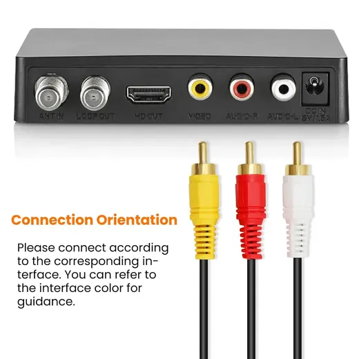 6 Metre 3 RCA - 3 RCA Kompozit AV Kablosu | Stereo Ses ve Video Bağlantısı görseli 7