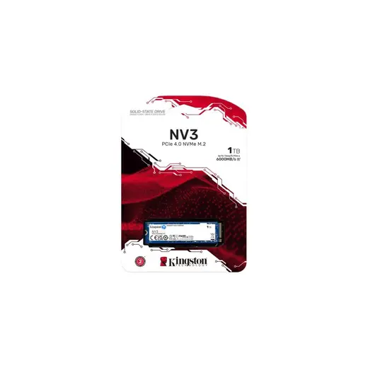 Kingston NV3 1TB SSD PCIe 4.0 m.2 NVMe SNV3S/1000G