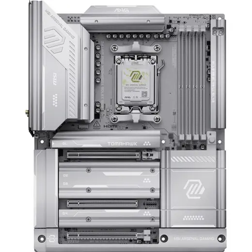 MSI MAG X870E TOMAHAWK MAX WIFI7 PZ DDR5 HDMI DP PCIe 16X v5.0 AM5 ATX görseli 7