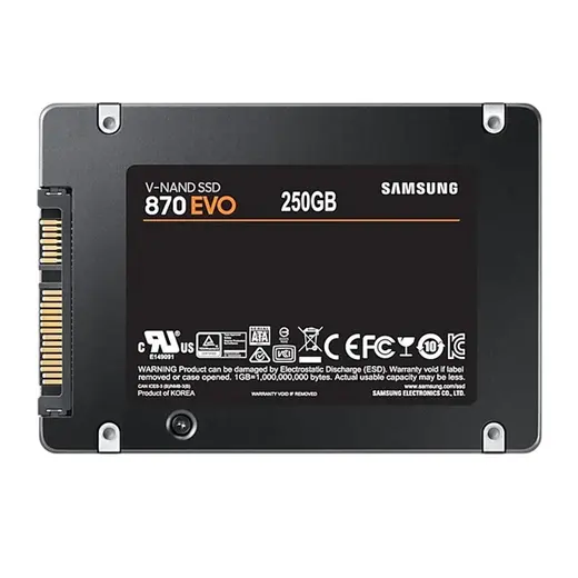 Samsung 870 Evo 250GB 2.5'' SATA SSD (560-530MB/s) alternatif görünüm