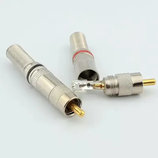 YAYLI RCA ERKEK KONNEKTÖR (COAXIAL AUDIO & VIDEO) görseli 3