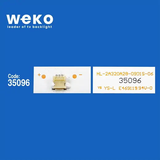 WKSET-6105 35096X2 HL-2A320A28-0901S-06 A0 - 8D2A-DLM3-200901 2 ADET alternatif görünüm