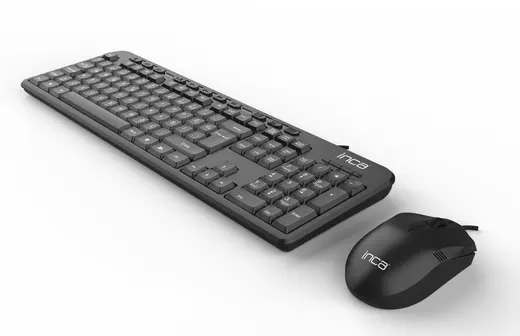 INCA IMK-375T Kablolu USB Q Trk Siyah Klavye - Mouse Set görseli 5