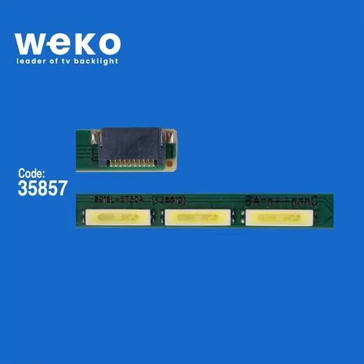 WKSET-6169 35857X1 230RXJ REV0.3 - 6916L-2750A 1 ADET LED BAR (51LED) alternatif görünüm