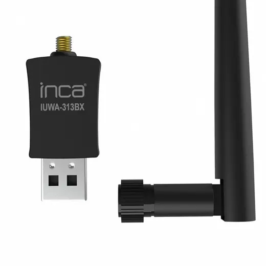 INCA IUWA-313BX N300 2.4ghz USB Kablosuz Adaptör görseli 3