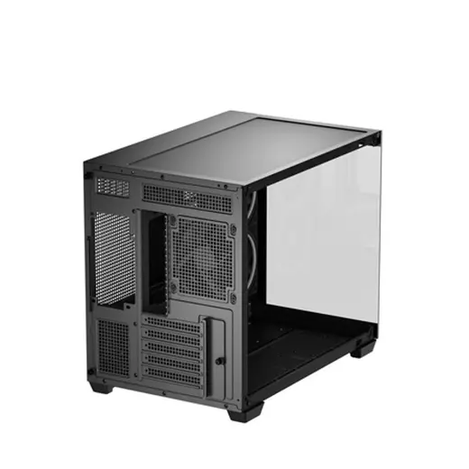 DEEPCOOL CG330-3F 3-ARGB Fanlı Panoramik Gaming Micro-Tower PC Kasası görseli 4