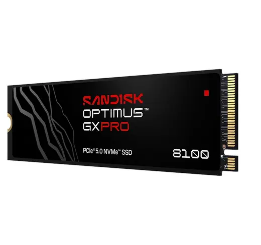 Sandisk Optimus GX PRO 8100 1TB NVMe M.2 SSD alternatif görünüm